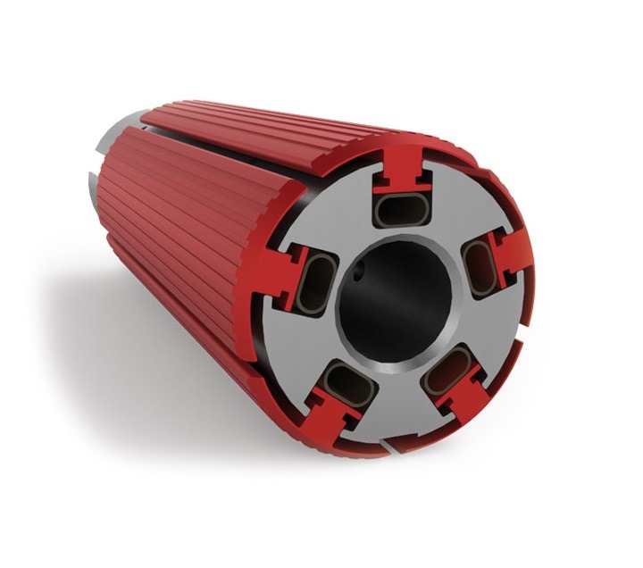 Flat Hose Winding Shaft PSW-FS