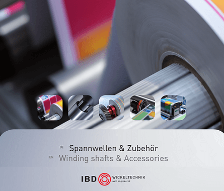 Spannwellen & Zubehör Winding Shafts and Accessories 